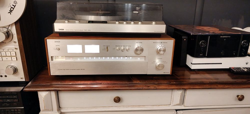 Amplituner DENON GR-555. Vintage