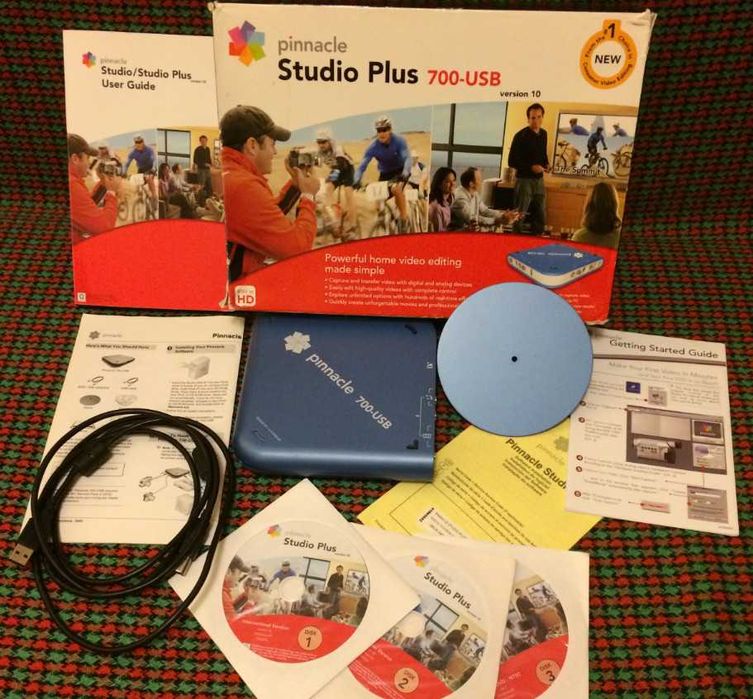 Pinnacle Studio Plus 700-USB (Германия) полный комплект в упаковке