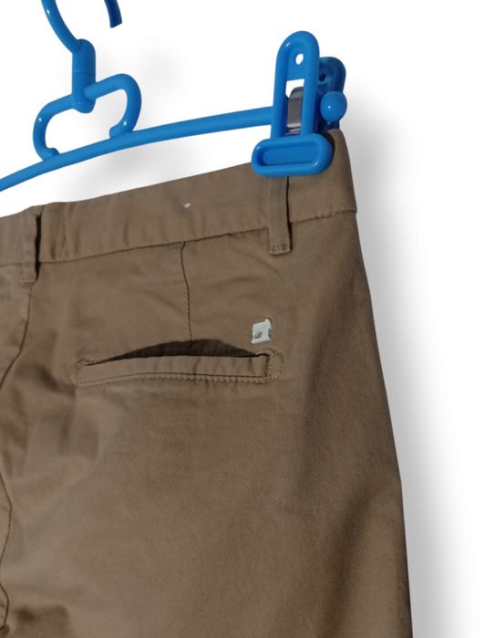 Beżowe spodnie chinosy regular slim Scotch & Soda r.14
