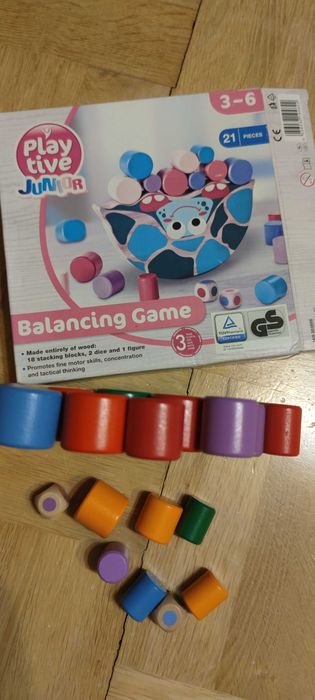 gra edukacyjna balansujący żółw