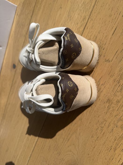 Sneakersy biale roz 37