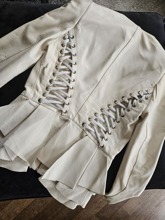 Elisabetta Franchi _ Skóra naturalna xs