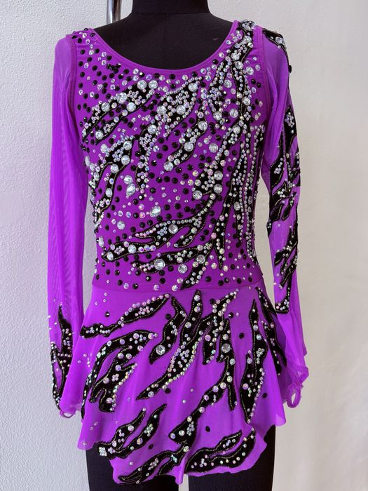 Fato para ginastica ritmica,8-10 anos ,128-134 de altuta