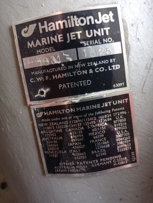 Продам водомет Hamilton Jet