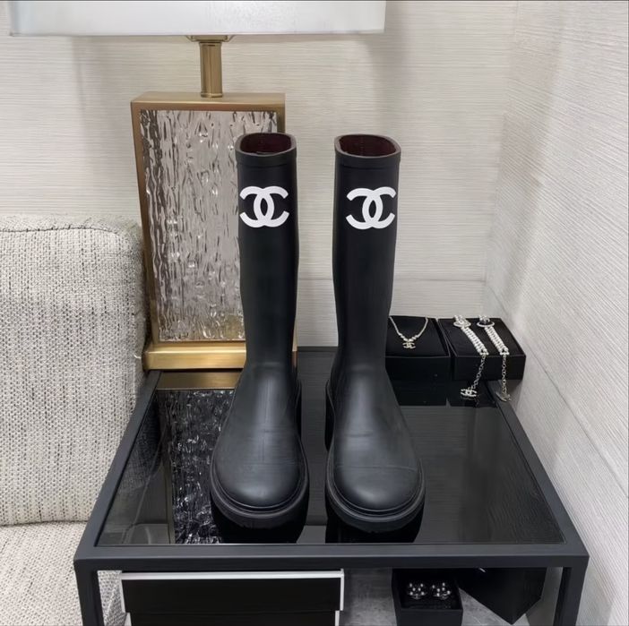 Гумові чоботи Chanel