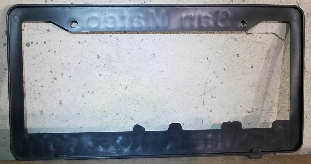 Рамка номера американського типу