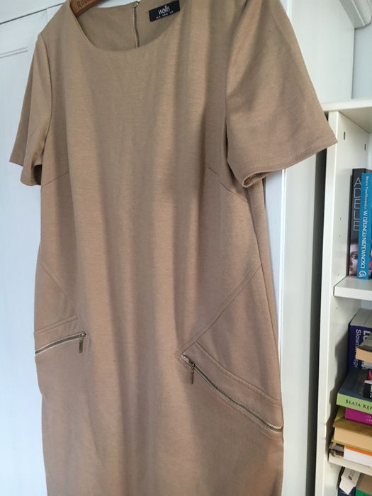Sukienka  bezowa Wallis rozmiar L