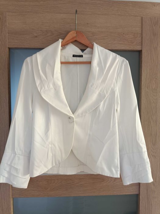 Marynarka damska ecru r.38