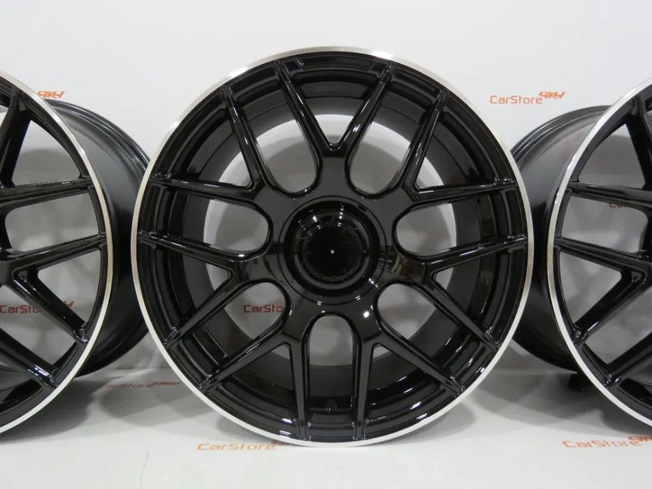 Jantes Look Mercedes GLE 19 x 8 et 42 + 9 et 45 Gloss BLack