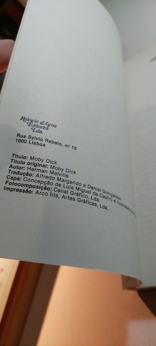 Moby Dick - Herman Melville (1° e 2° Volumes)