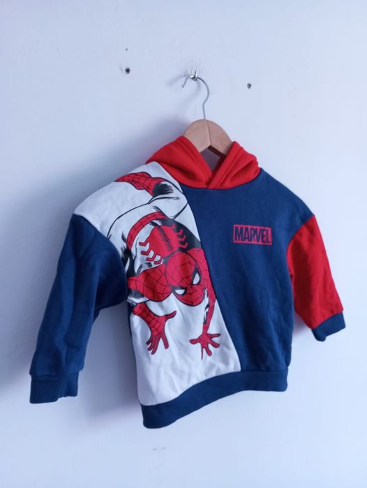 Camisola Hoodie Marvel Tamanho 2/3 Anos