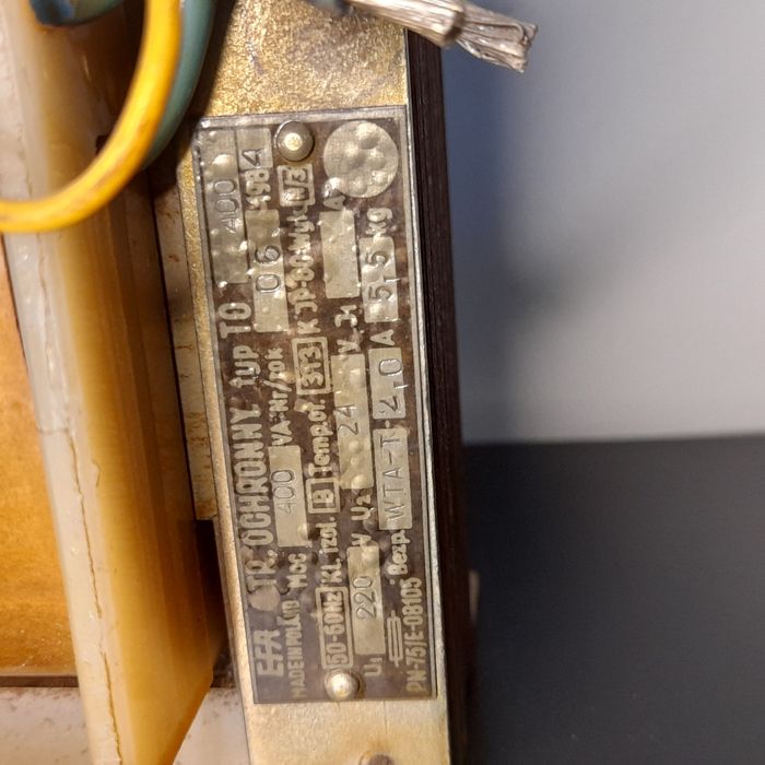 Transformator ochrony typ 400 EFA