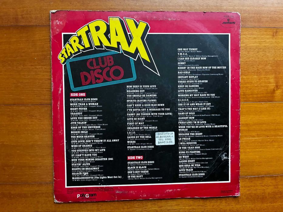 Vinil Disco Startrax Club Disco 64