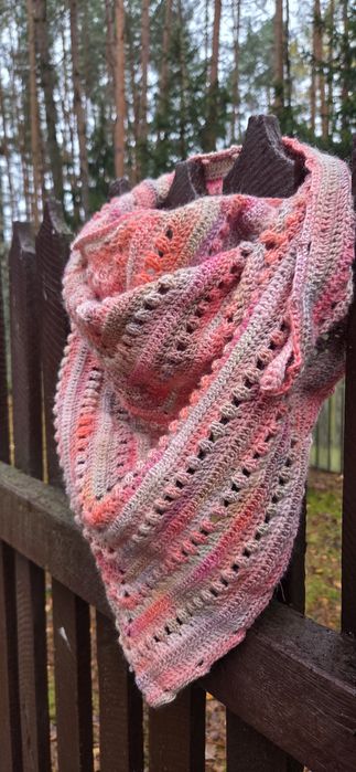 Chusta - szydełko handmade