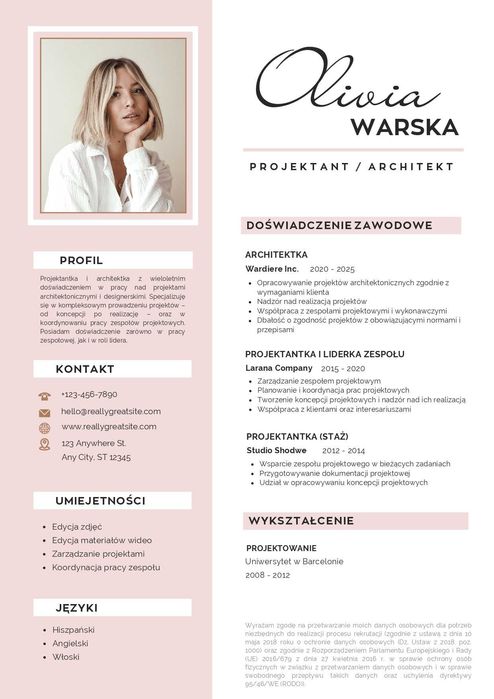 Profesjonalne pisanie CV i list motywacyjny PL/ENG – szybka realizacja