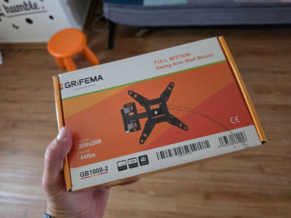 Suporte de TV ate 43 polegadas (novo em caixa)