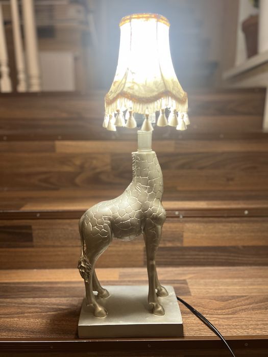 Лампа светильник торшер жираф