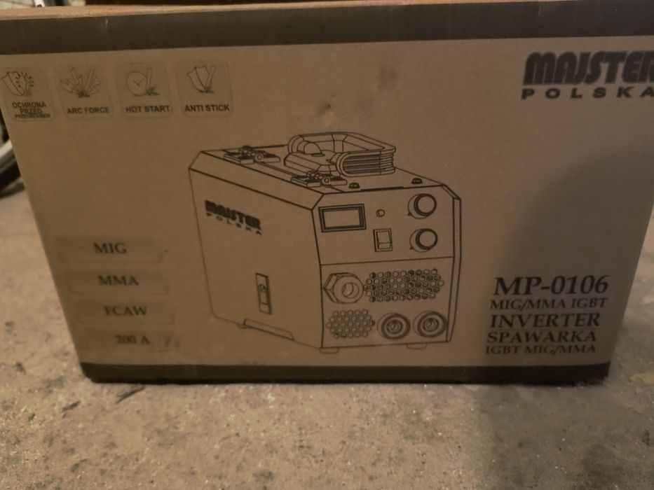 Spawarka INWERTOROWA Półautomat Spawalniczy MIG  Majster MP - 0106