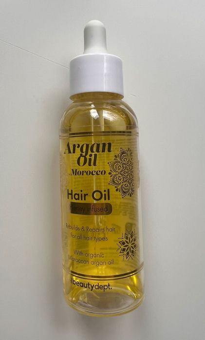 Olejek do włosów The Beauty Dept. Argan i Miód