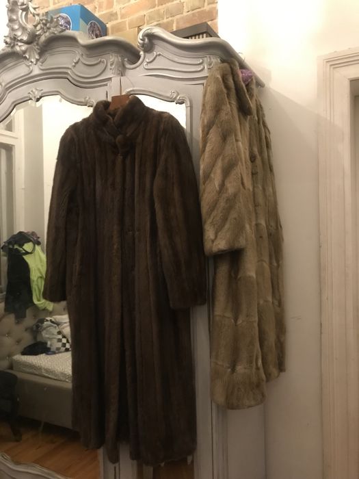 Futra piekne z norek ,dlugie