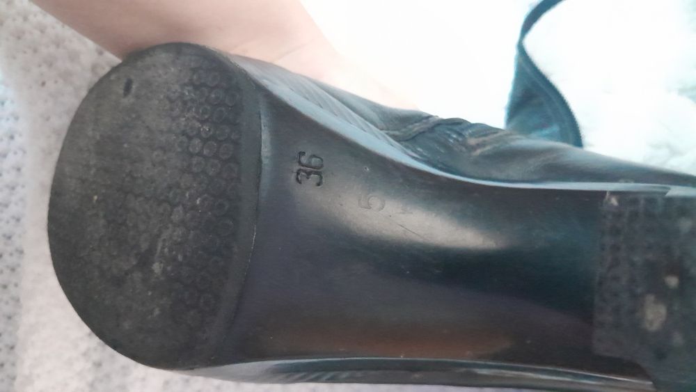 Сапоги шкіряні 36 розмір