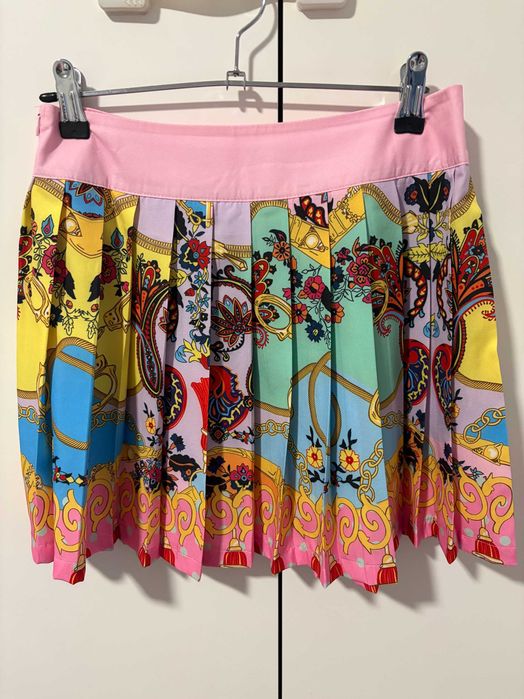 Conjunto Saia pliassada + Blusa - Chic Me - S - Como novo