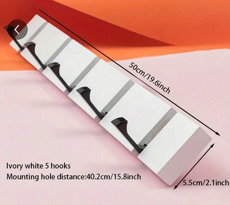 Cabide " piano" em bambu