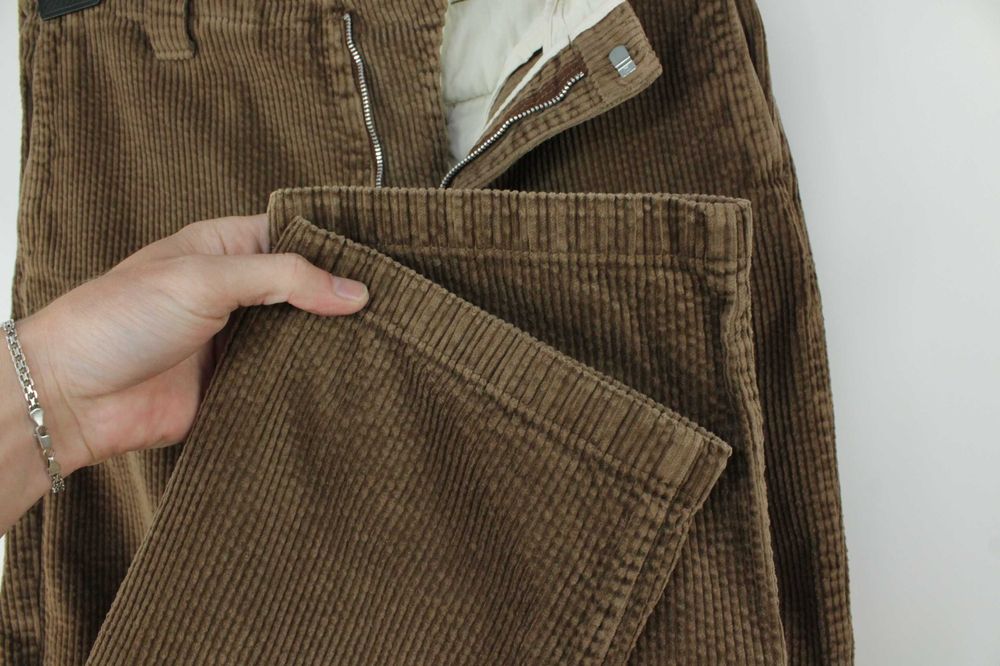 Брендові вельветові штани брюки Acne Studios Brown Corduroy 50 W34/L32