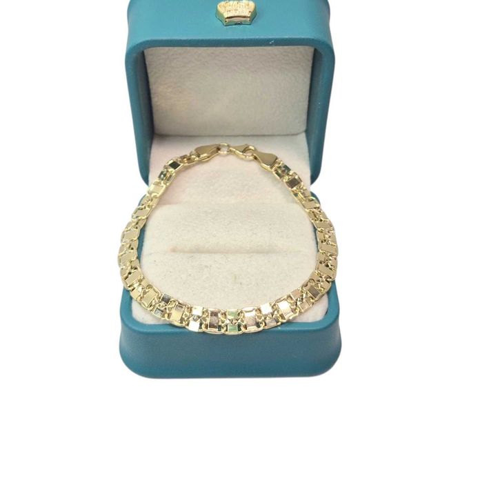 Wspaniała złota bransoletka 585 5,64G