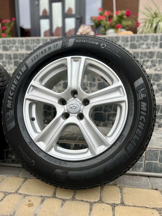 Колеса в зборі 5х114,3 r17 зима 225/65 Sorento SantaFe Tucson Qashqai