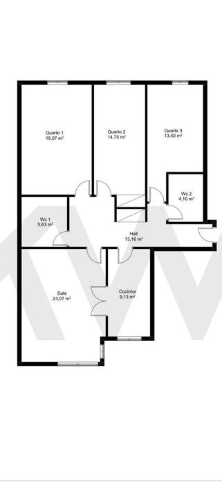 Apartamento T3 em Sobreiro, Viana do Castelo, bom estado