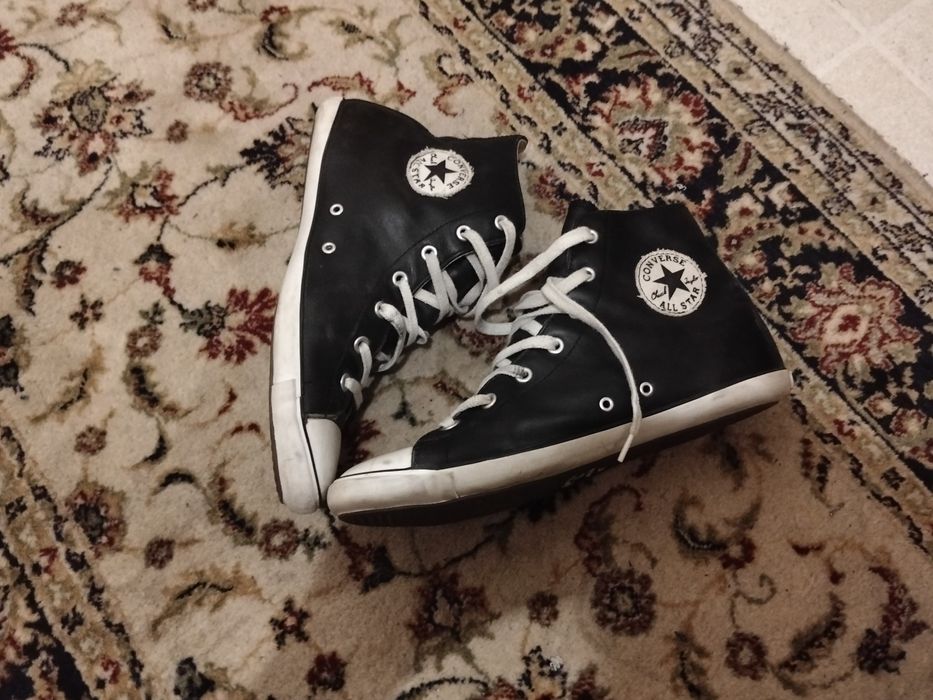 Кеди converse шкіряні