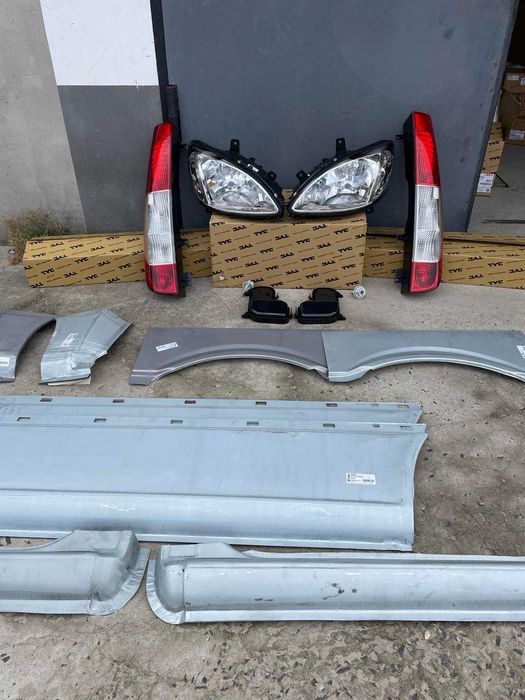 Крило крила задні Пороги арки рем вставки Mercedes Vito 639 віто 639