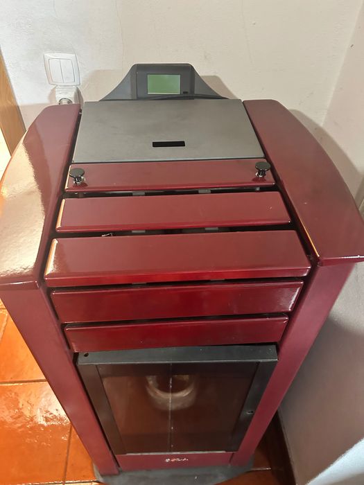 Salamandra Pellets /aquecimento água