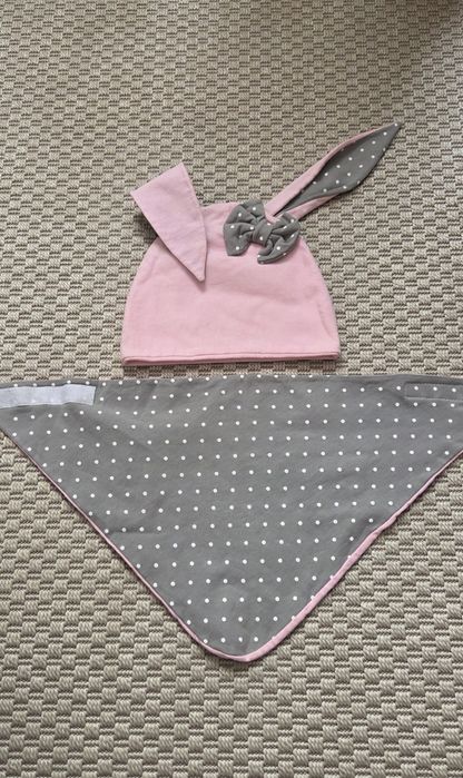 Komplet czapka + chusta