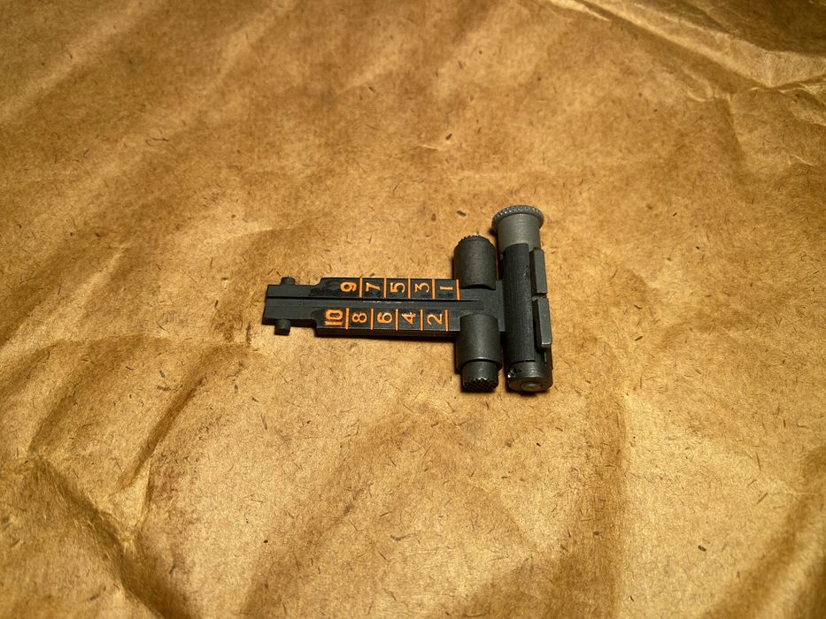 Прицільна планка з бічною поправкою для РПК-74, РКК ручного кулемету