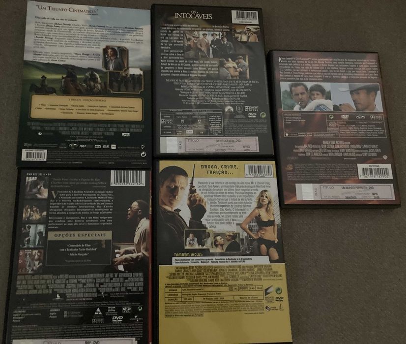 Pack DVDs como novos