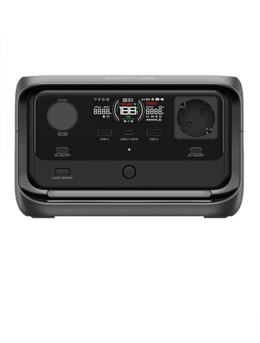 Зарядна станція EcoFlow RIVER 3 Plus, 600 Вт, 286 Вт*год