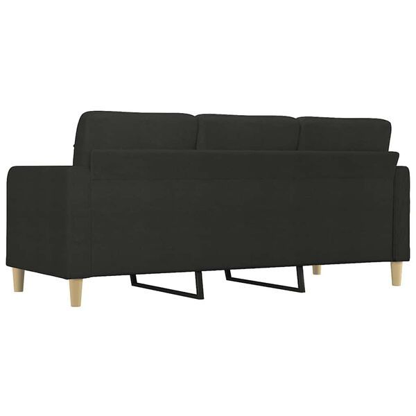 Sofa 3-osobowa czarna