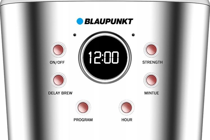 ekspres do kawy przelewowy blaupunkt cmd802wh timer 1,5l 12-14 filiżanek