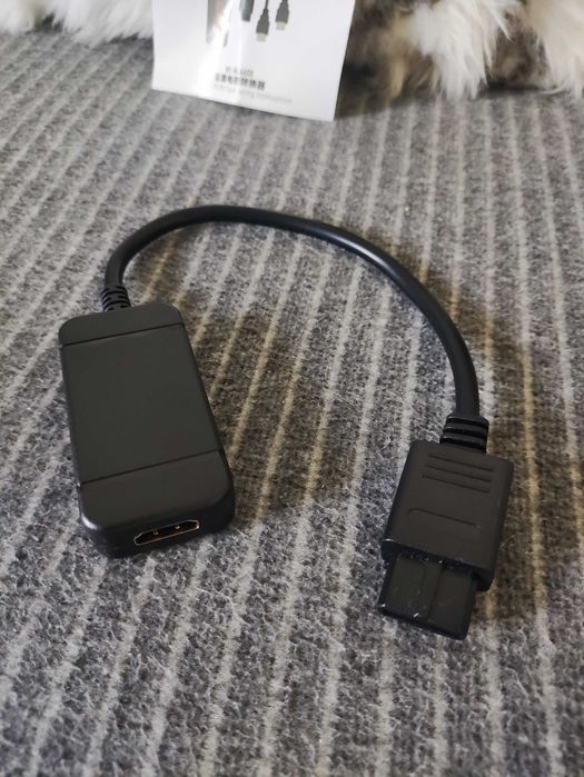 Konwerter adapter Nintendo 64 N64 SNES SFC GameCube NGC kabel przewód