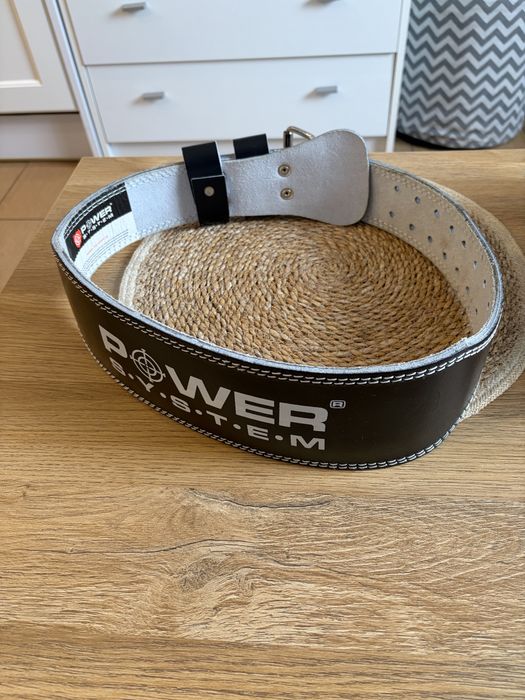 Pas kulturystyczny skórzany Power System – 105 cm