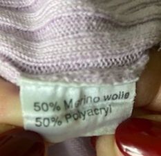 Prążkowany golf 50% wełny Quickstep