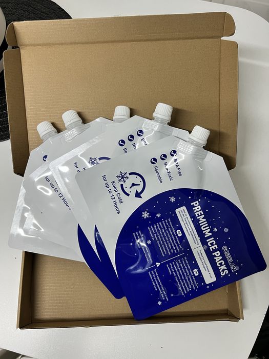 Packs de Gelo Premium – Mantêm 12h de Frio! Novos