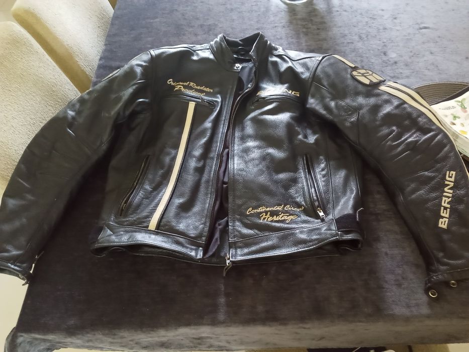 Kurtka skórzana Bering