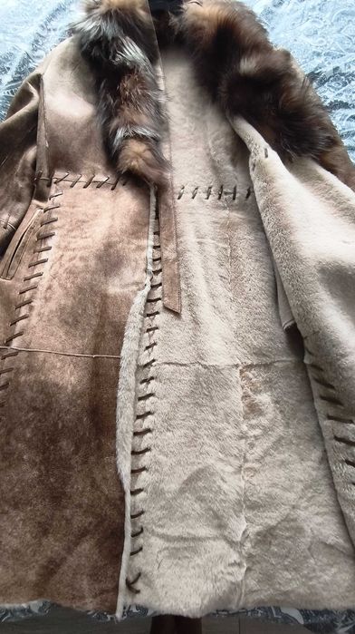 Kożuch damski naturalny