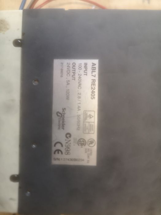 Zasilacz CNC 240V 24V DC 5A 120W