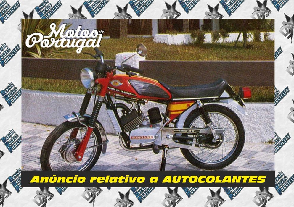 Autocolantes para Famel XF-17 /  Famel XF-17 Super