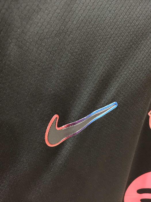 Koszulka wyjazdowa Nike Barcelona #9 Robert Lewandowski Roz L