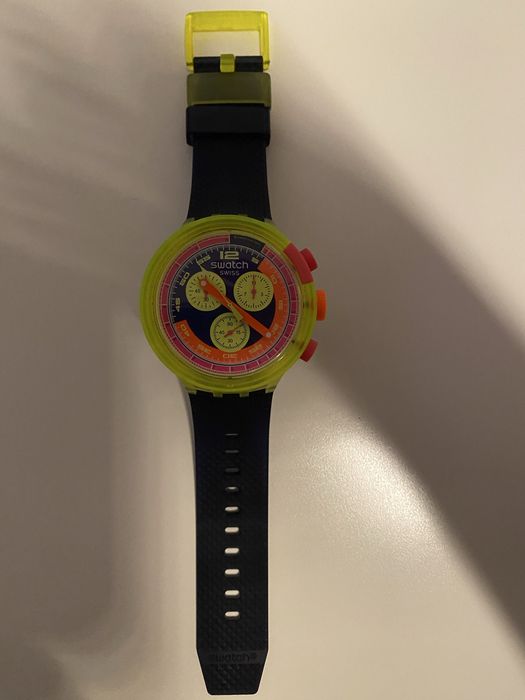 SWATCH Neon SB06J100 - unikatowy, stylowy, kultowy
